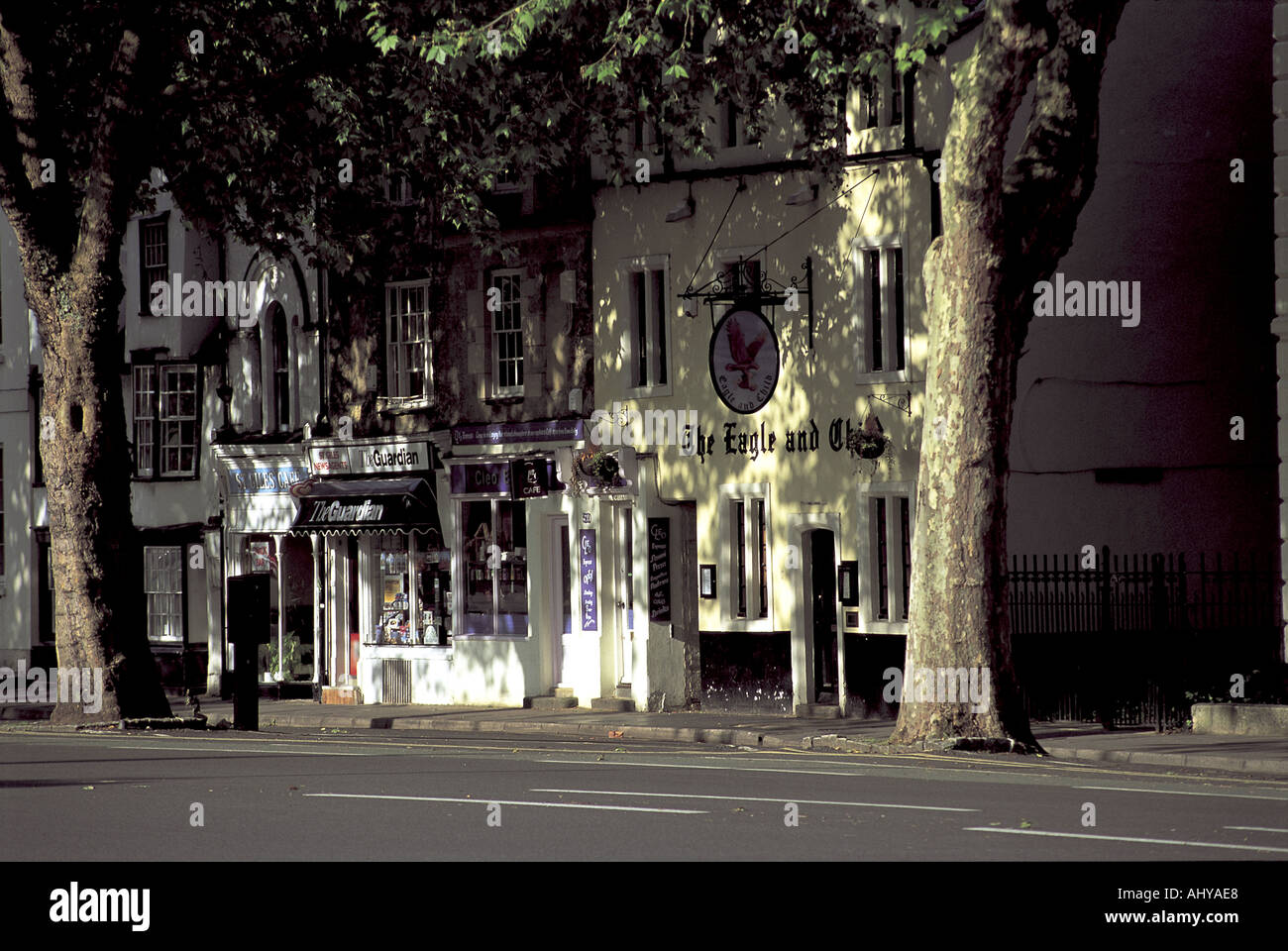 The Eagle and Child Public House on St Giles Stock Photo