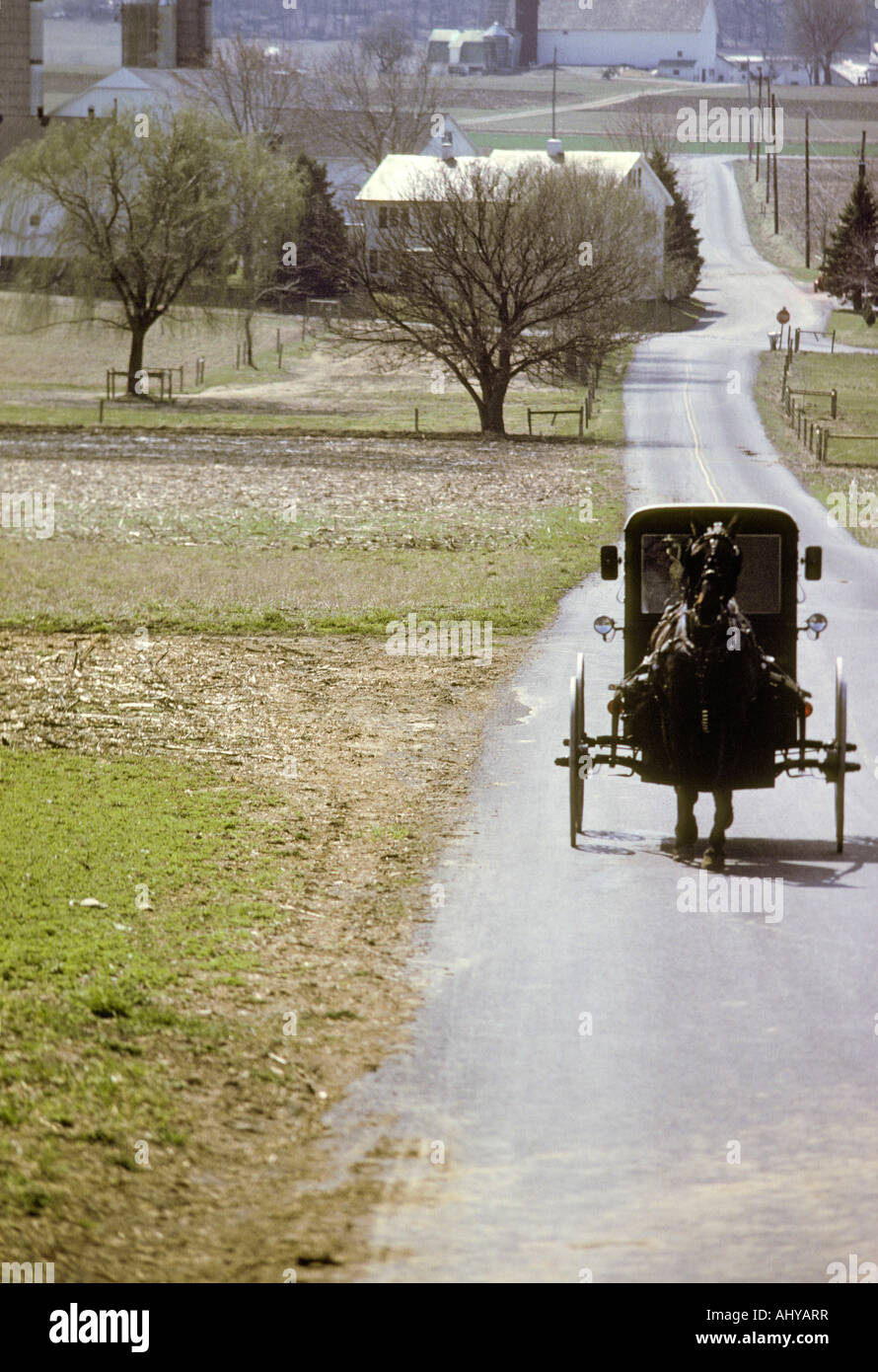 PA Pennsylvania Lancaster county farm land Stock Photo Alamy