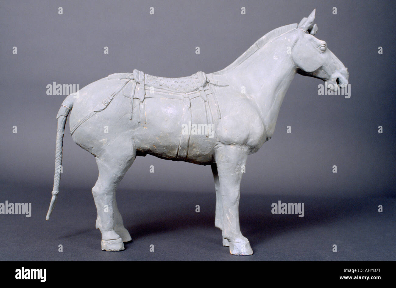 Terracotta horse from the terracotta army of Emperor Qin Shi Huang