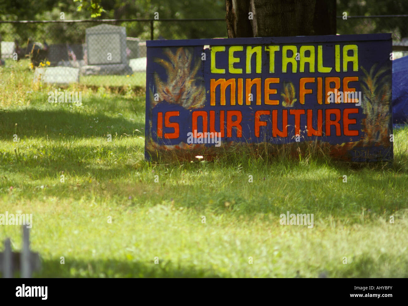 Centralia PA Pennsylvania town with fire burning coal mine underneath