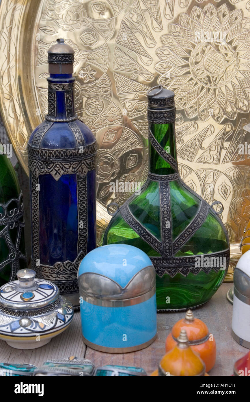 Antique Glassware Cosmetic Jars Copper Market Suq Al Ghizdir Antique Glassware Cosmetic Jars Copper Market Suq Al Ghizdir