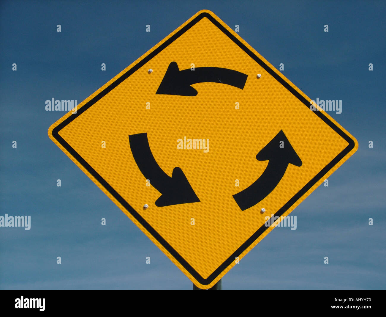 Traffic Sign Red Black Arrows Stock Photos Traffic Sign Red Black