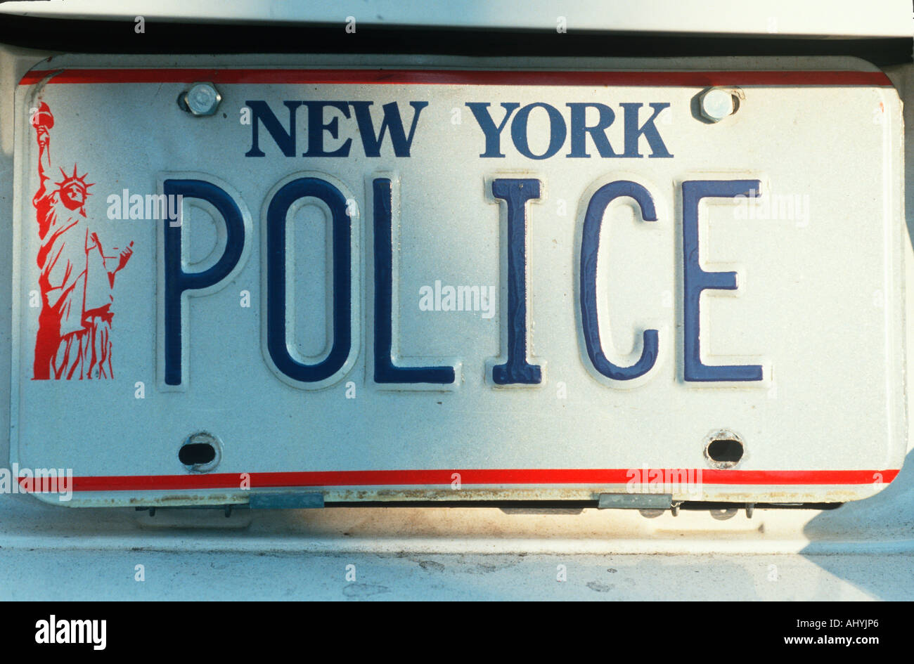 Vanity License Plate New York Stock Photo Alamy