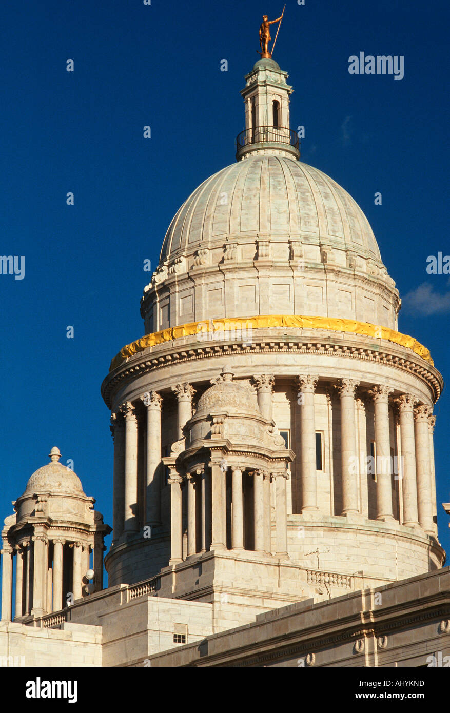 State Capitol of Rhode Island Providence Stock Photo