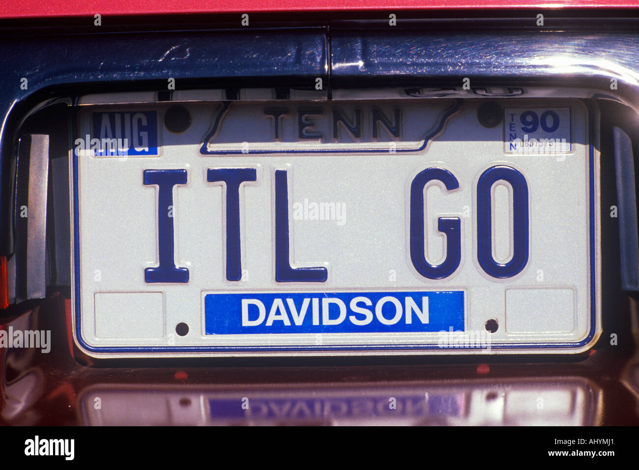 License plate tennessee hires stock photography and images Alamy