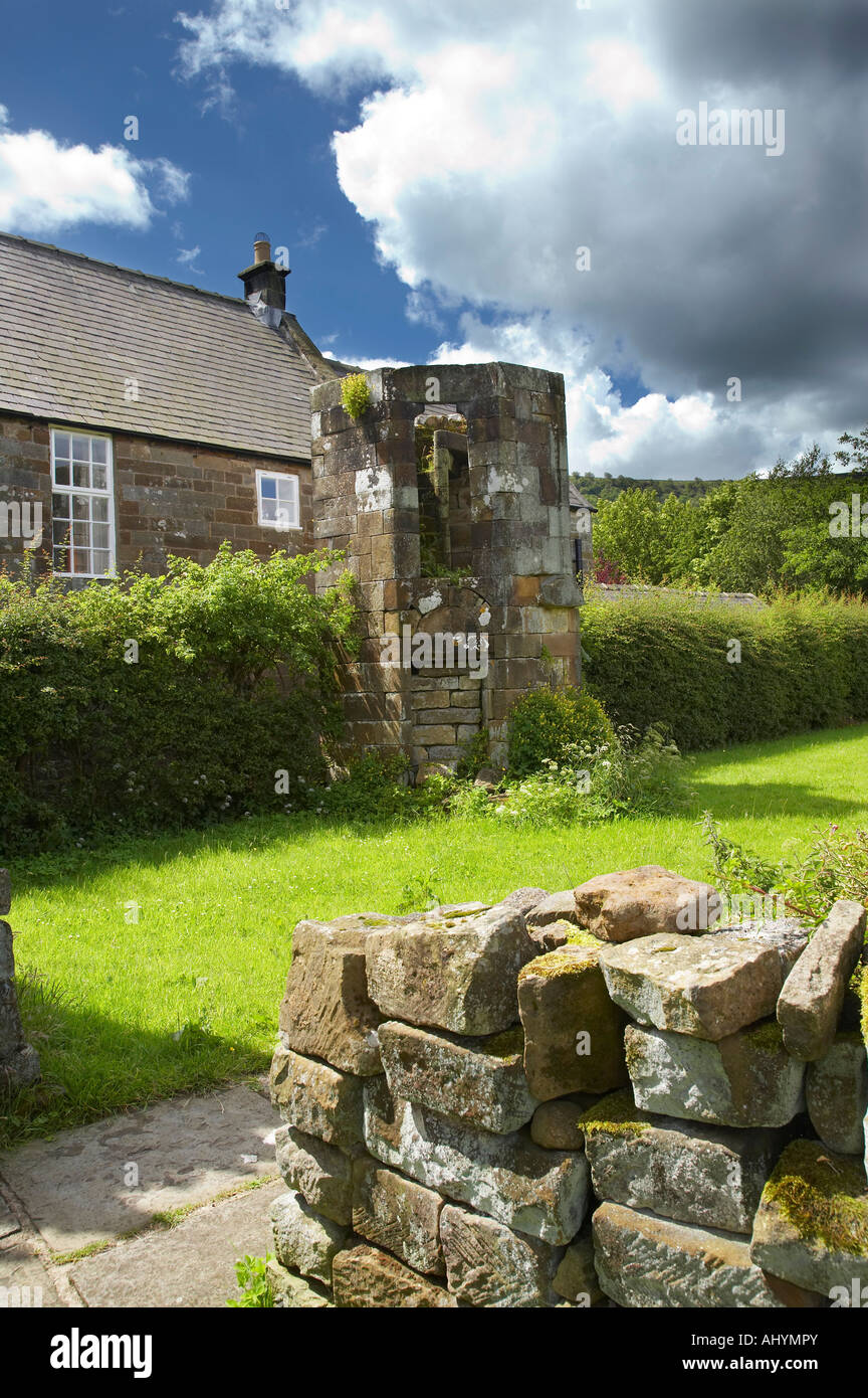 The Remains of Rosedale Abbey Rosedale North Yorkshire Moors England