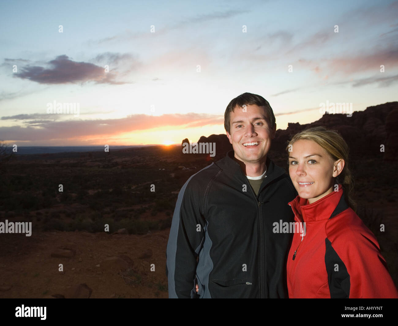 Two young man standing desert hi-res stock photography and images - Alamy