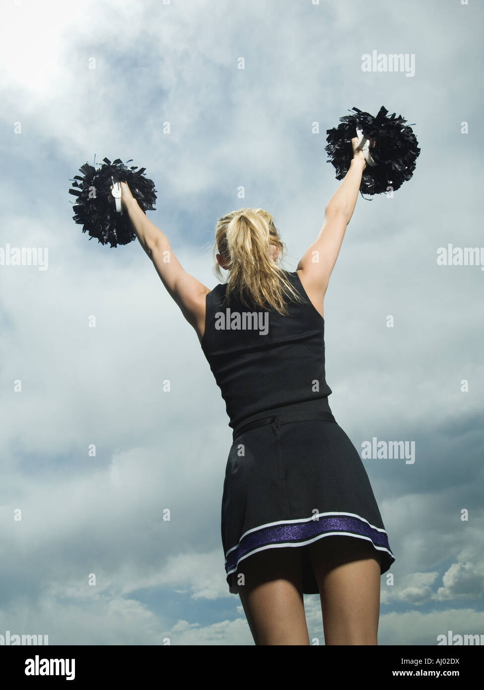 Cheerleader Pom Poms High Resolution Stock Photography and Images Alamy