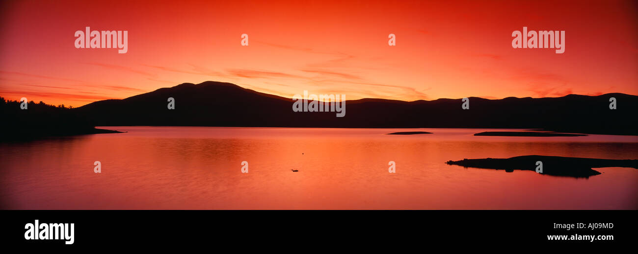 Sunset at Ashokan Reservoir Catskill Forest Preserve near Woodstock New York Stock Photo Alamy