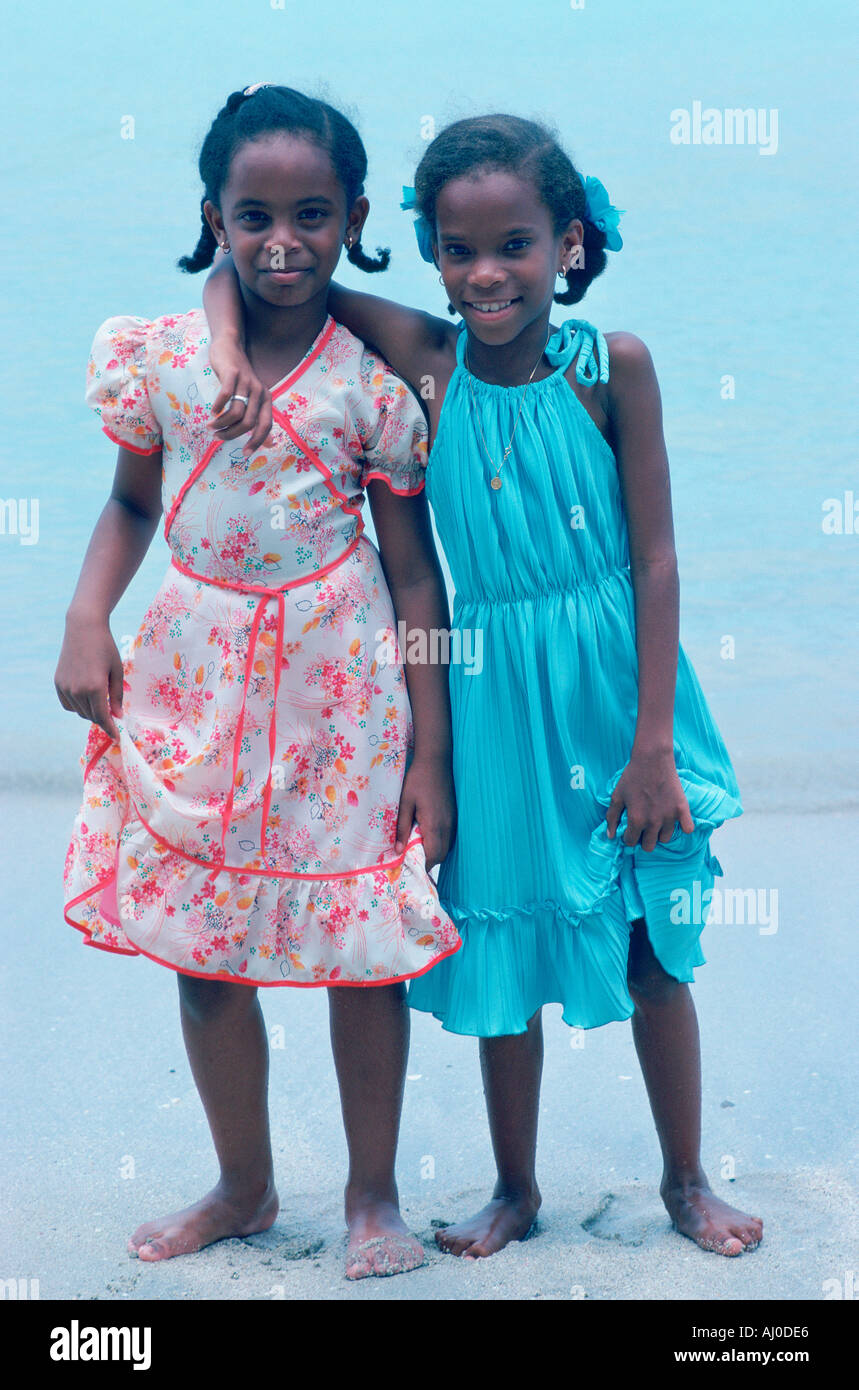 young girls black dress