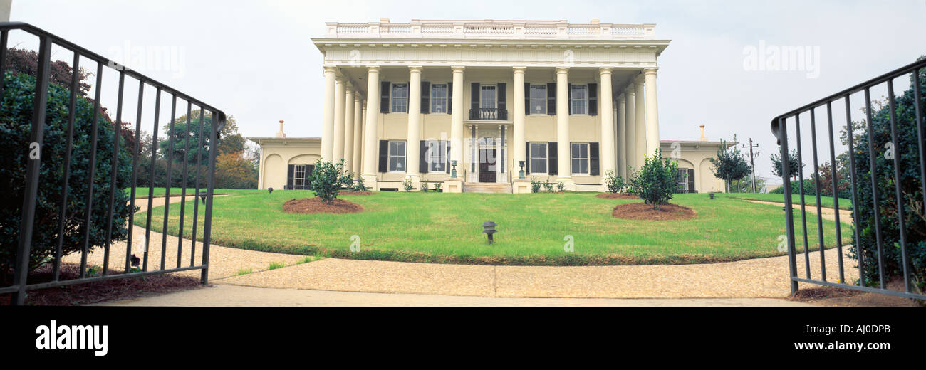 Historic home from 1836 Macon Stock Photo Alamy