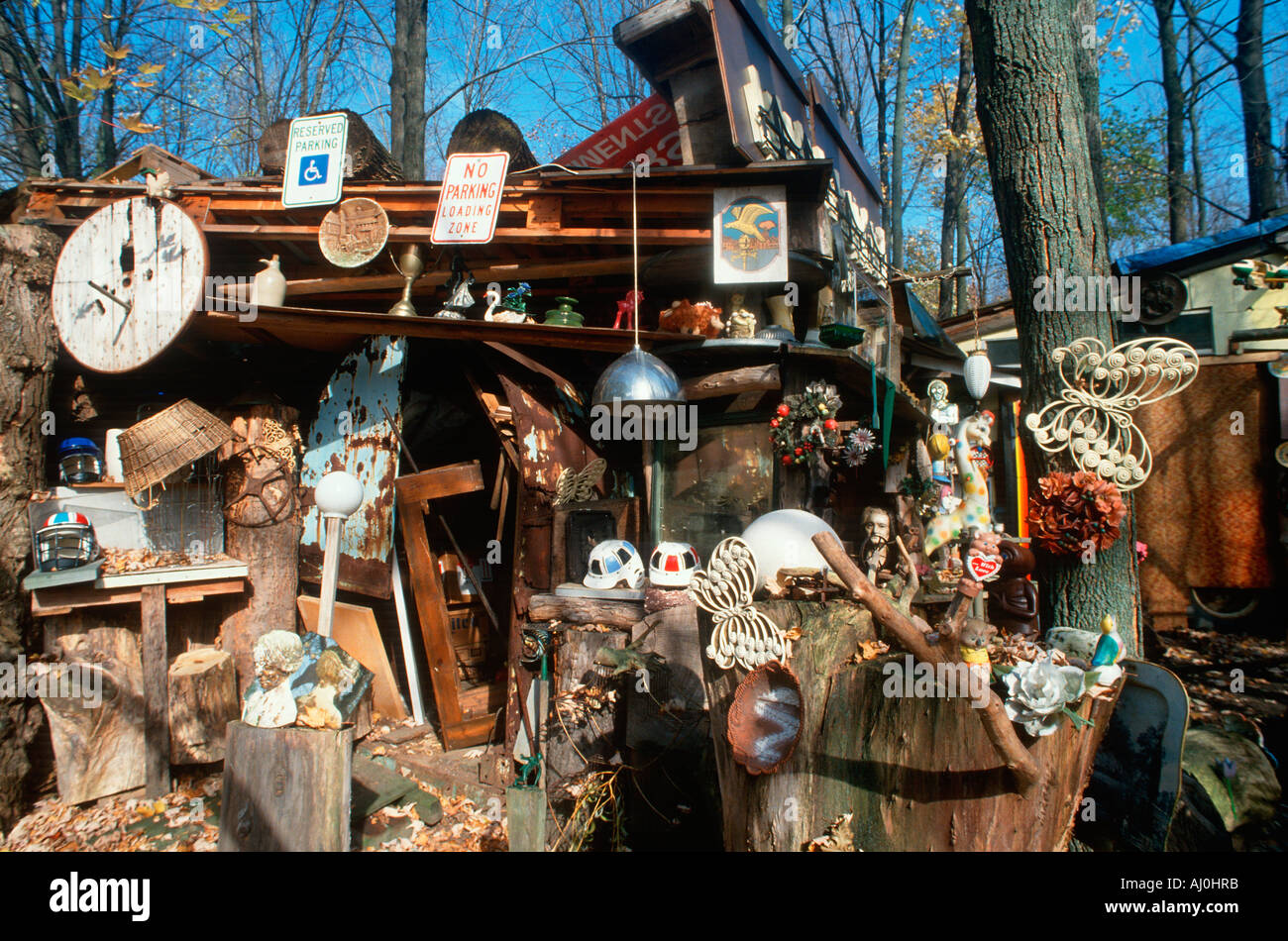 Messy garage clutter junk hi-res stock photography and images - Alamy