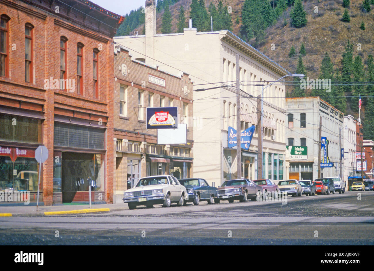 Wallace idaho town hires stock photography and images Alamy