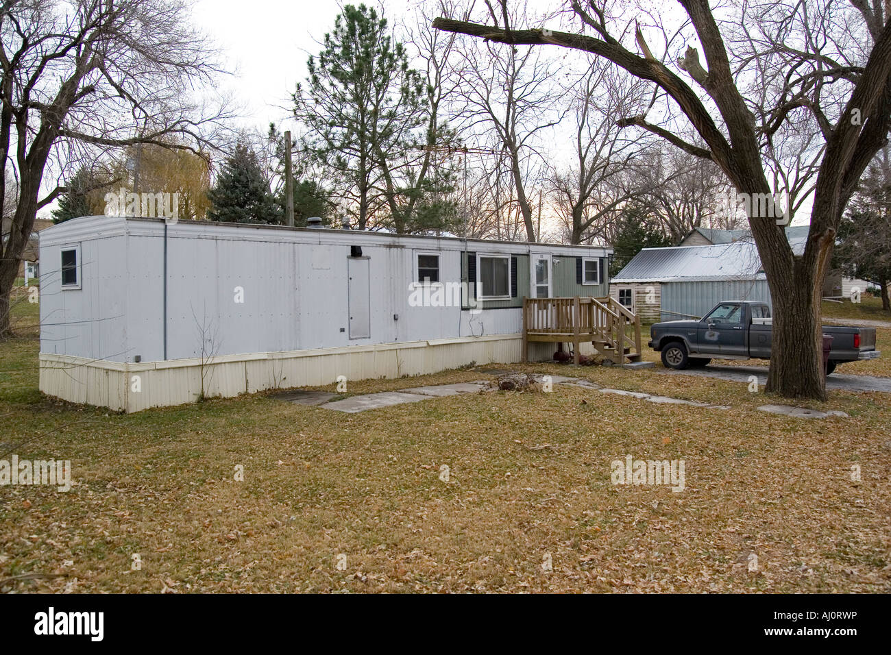 Trailer house in avoca ne usa hires stock photography and images Alamy