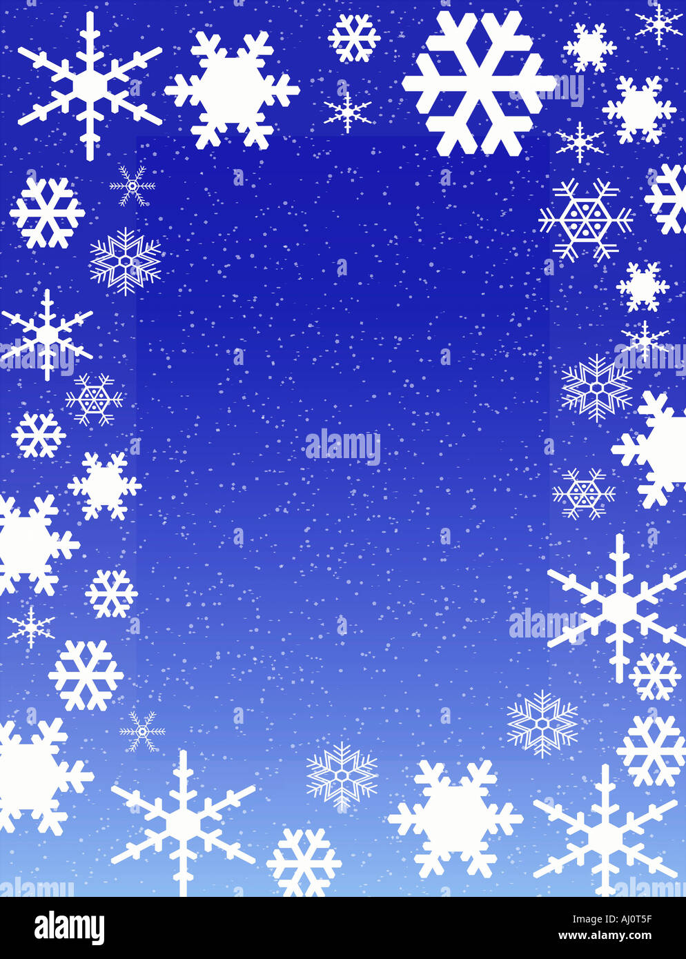 winter snowflakes holiday and seasonal theme stationary and winter stationary