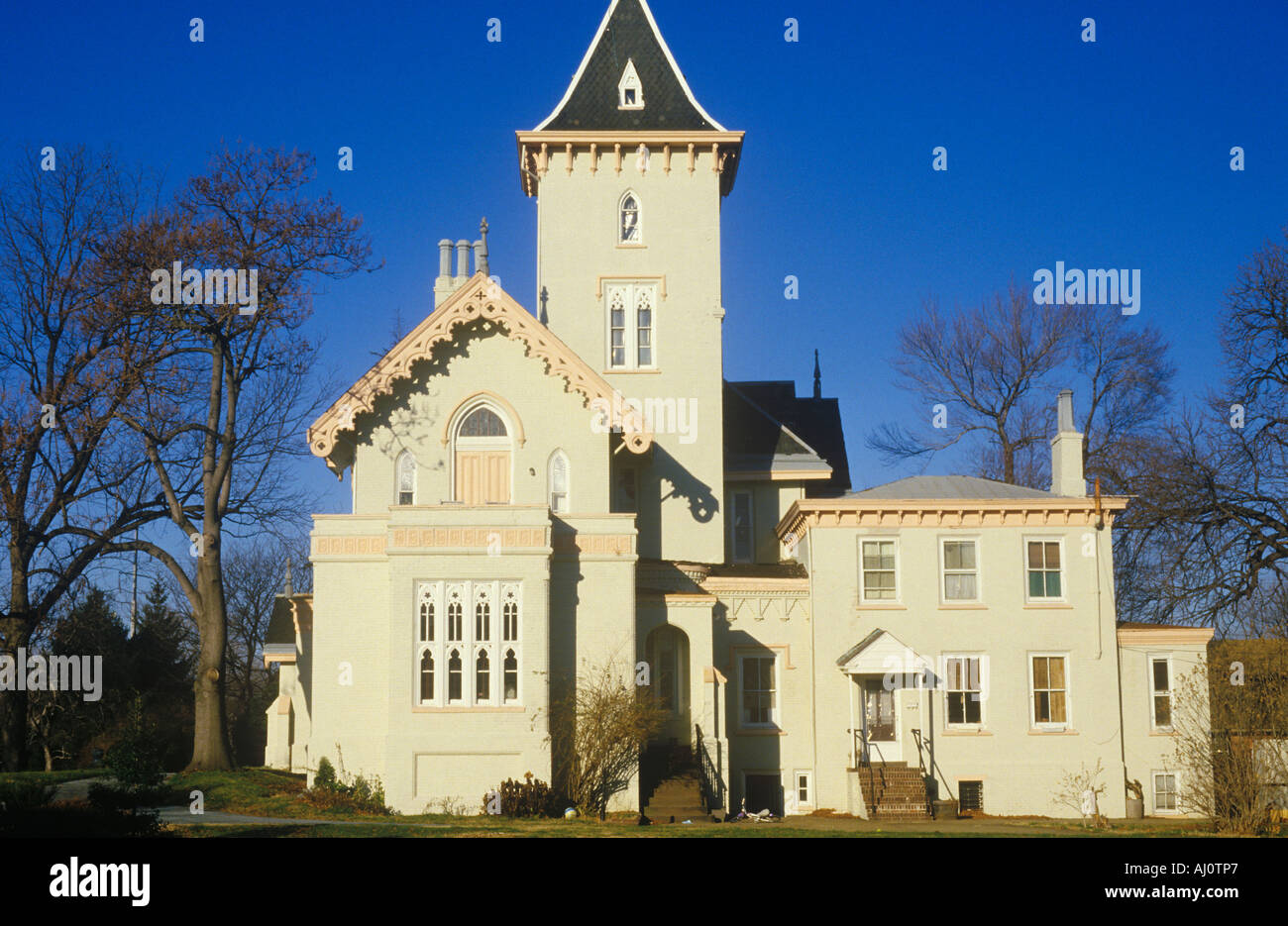 Historical estate New Castle DE Stock Photo Alamy