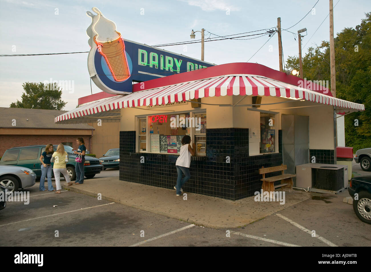 Dairy Queen Ice Cream shop in Central GA along highway 22 in Southeast
