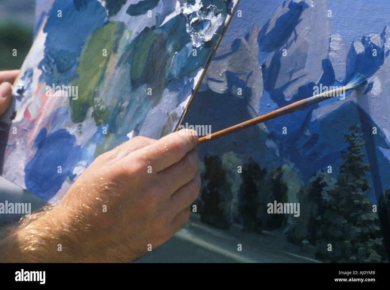 Scenic painting High Resolution Stock Photography and Images Alamy