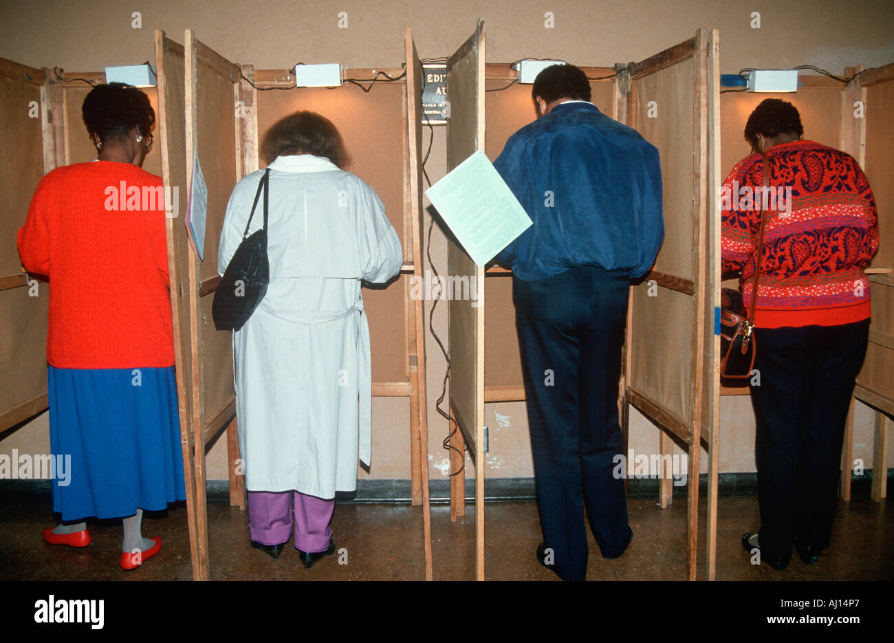 African american black voters hi-res stock photography and images - Alamy