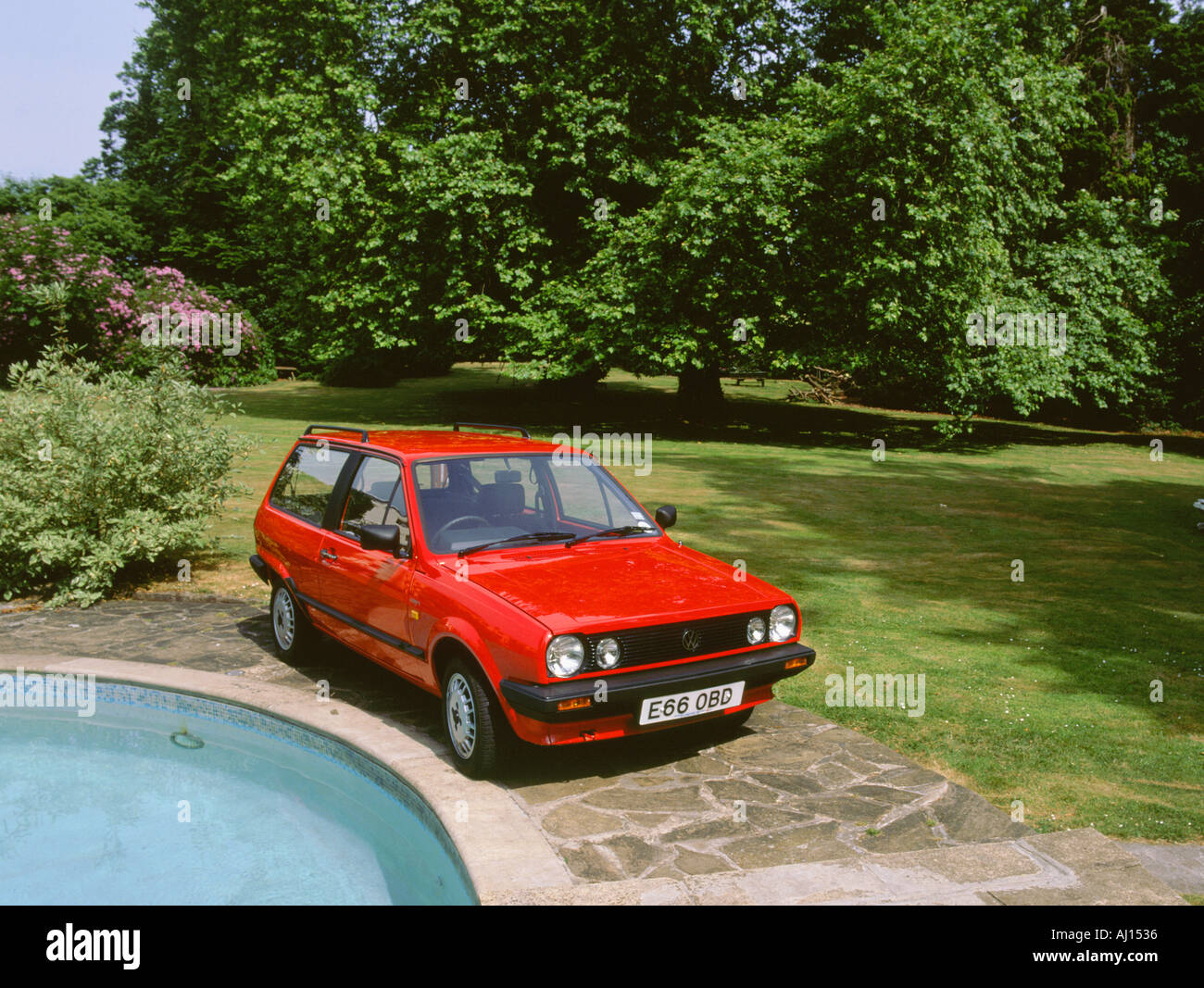 1988 Volkswagen Polo Ranger Stock Photo - Alamy