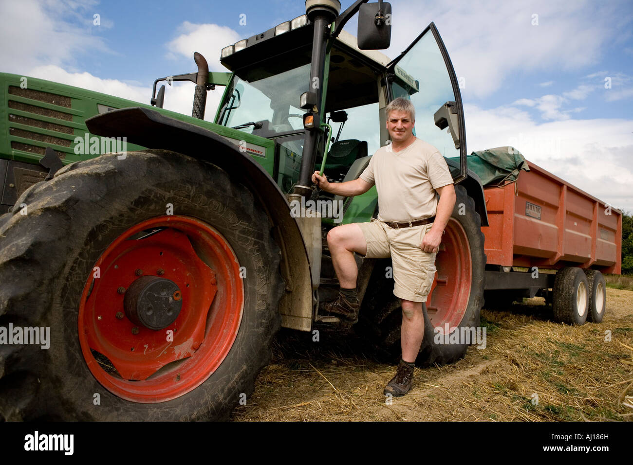 Farmer Rob Law, Farmer of the Year 2007 on Thrift Farm, Hertfordshire