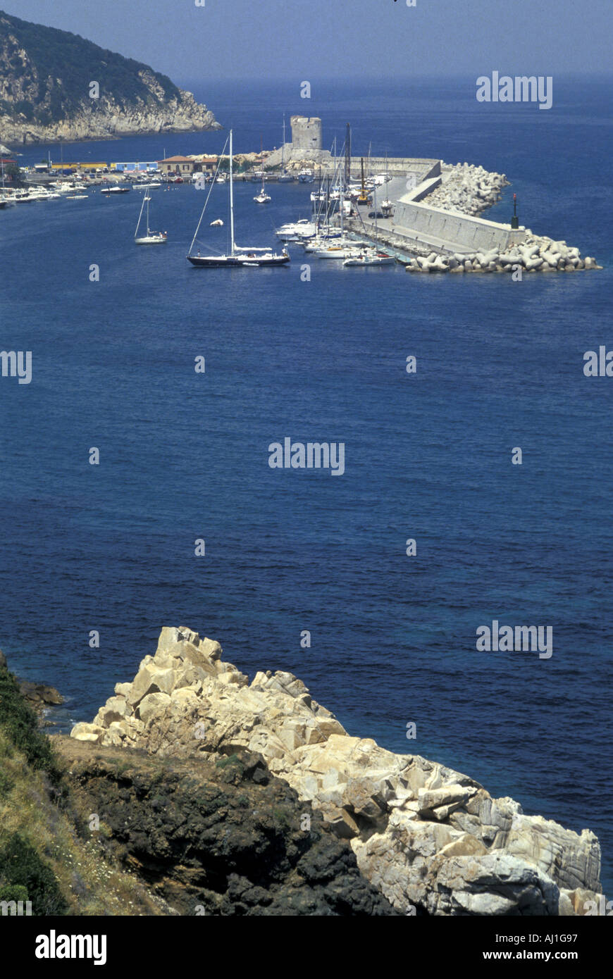 Marciana marina harbour hires stock photography and images Alamy