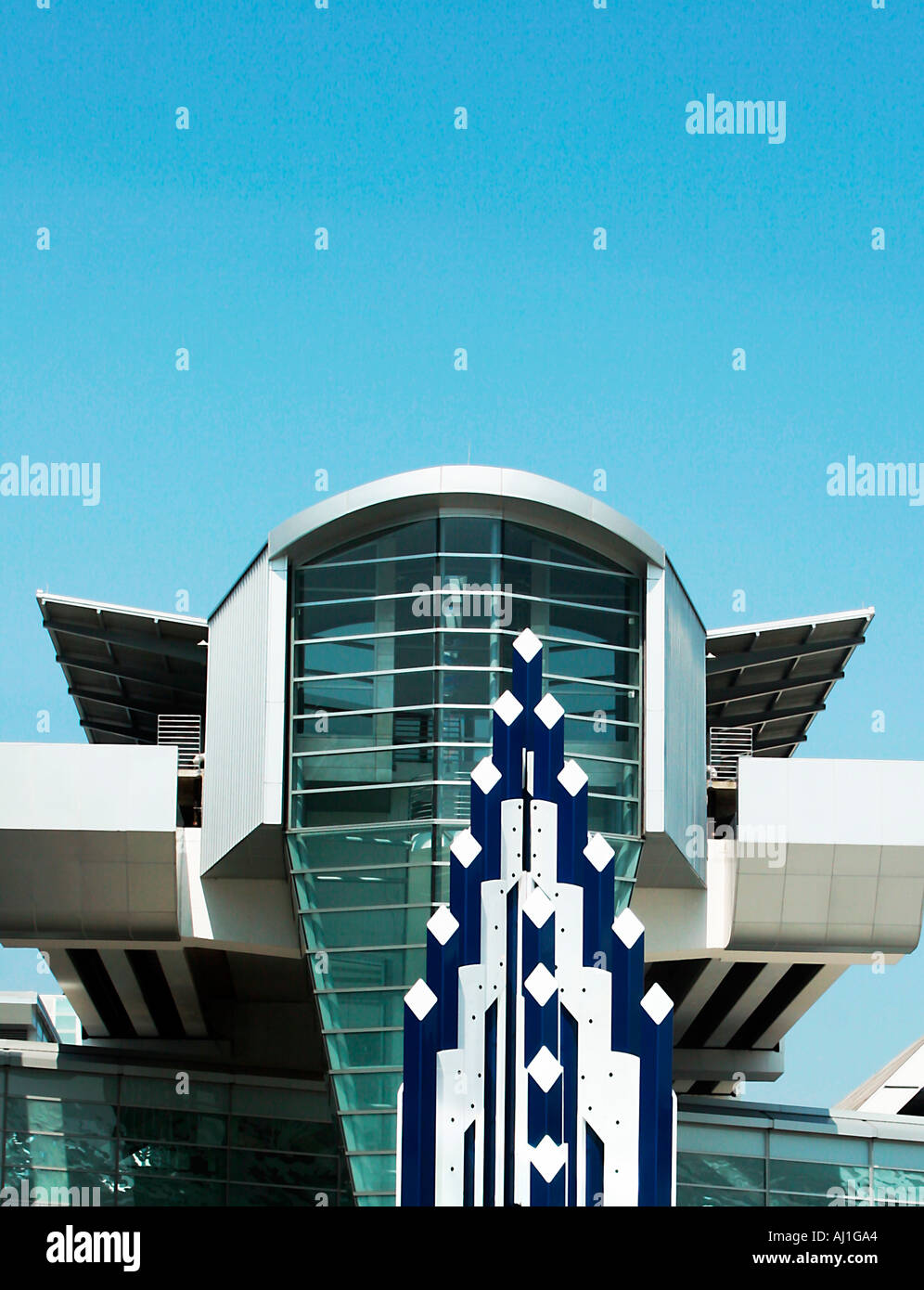 Architecture Houston Texas Bush International Airport Terminal Building