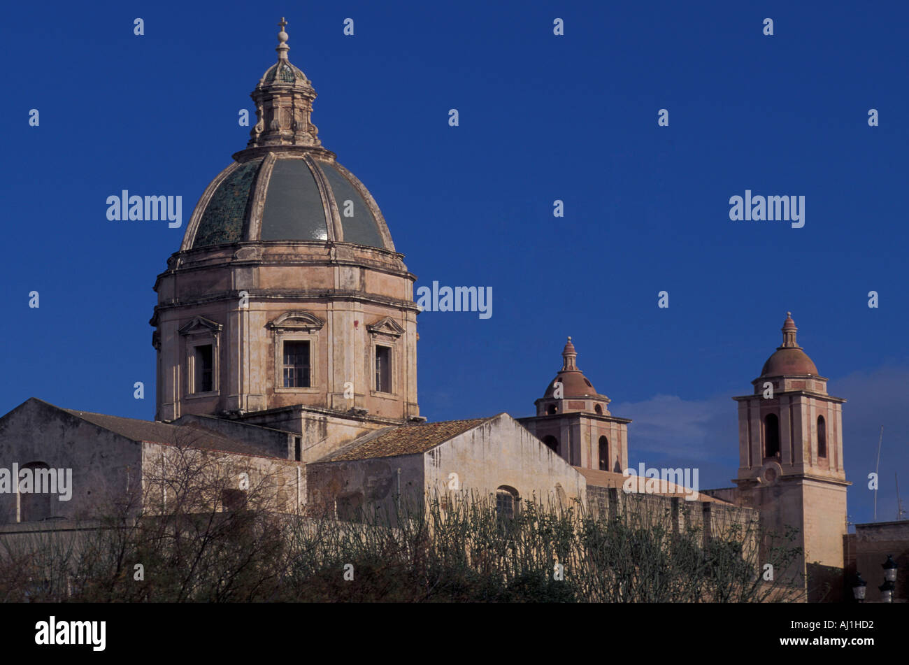 San Francesco church Trapani Sicily Italy Stock Photo
