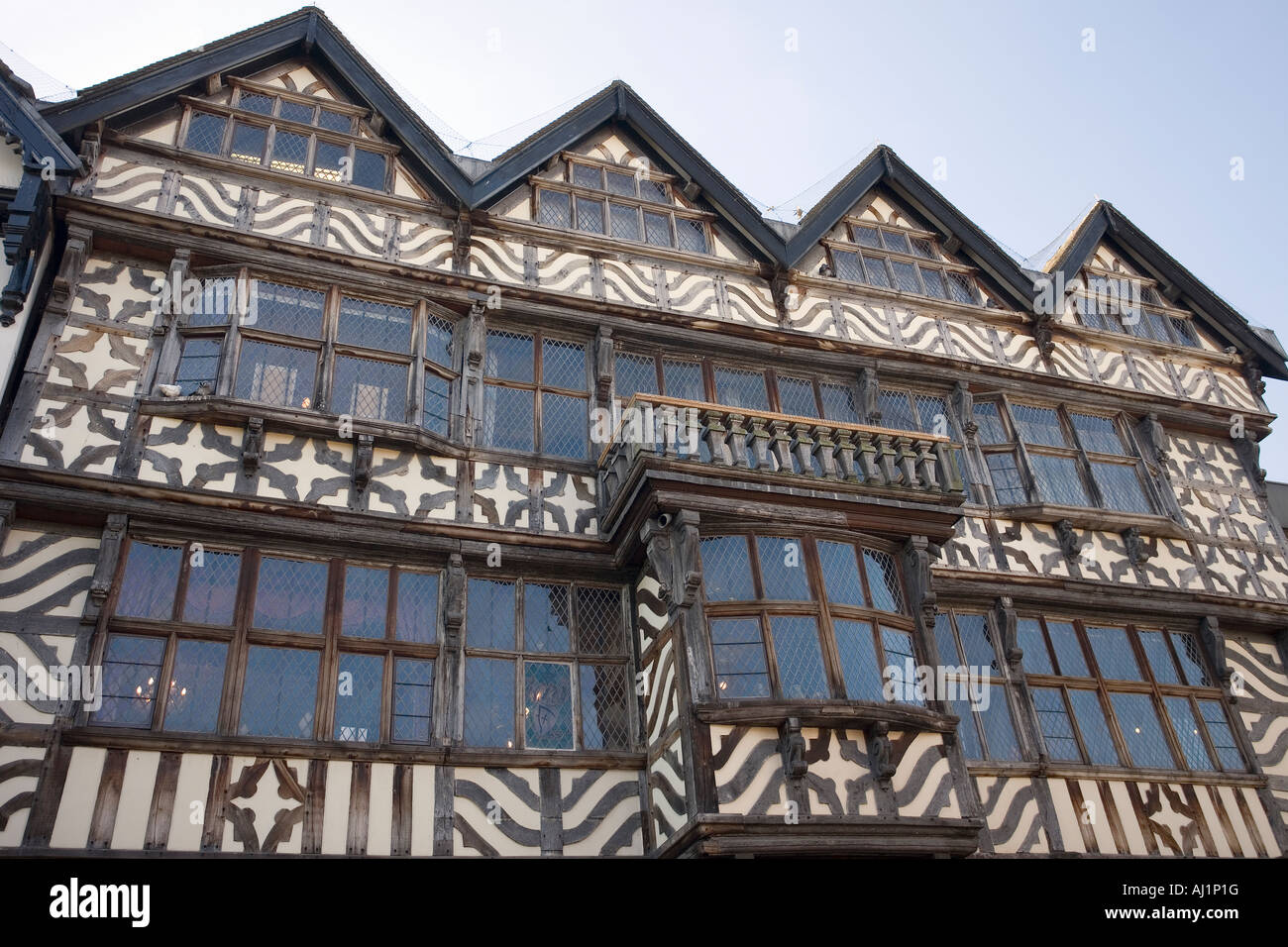 Ancient High House, Stafford, Staffordshire, England Stock Photo