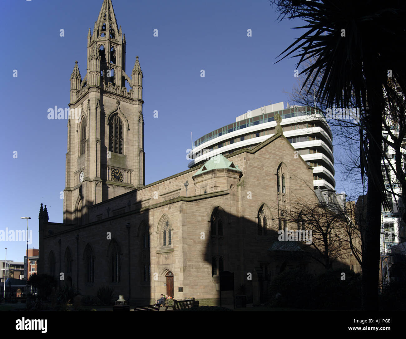 Our Lady and Saint Nicholas Parish Church Chapel Street Liverpool Merseyside UK Stock Photo