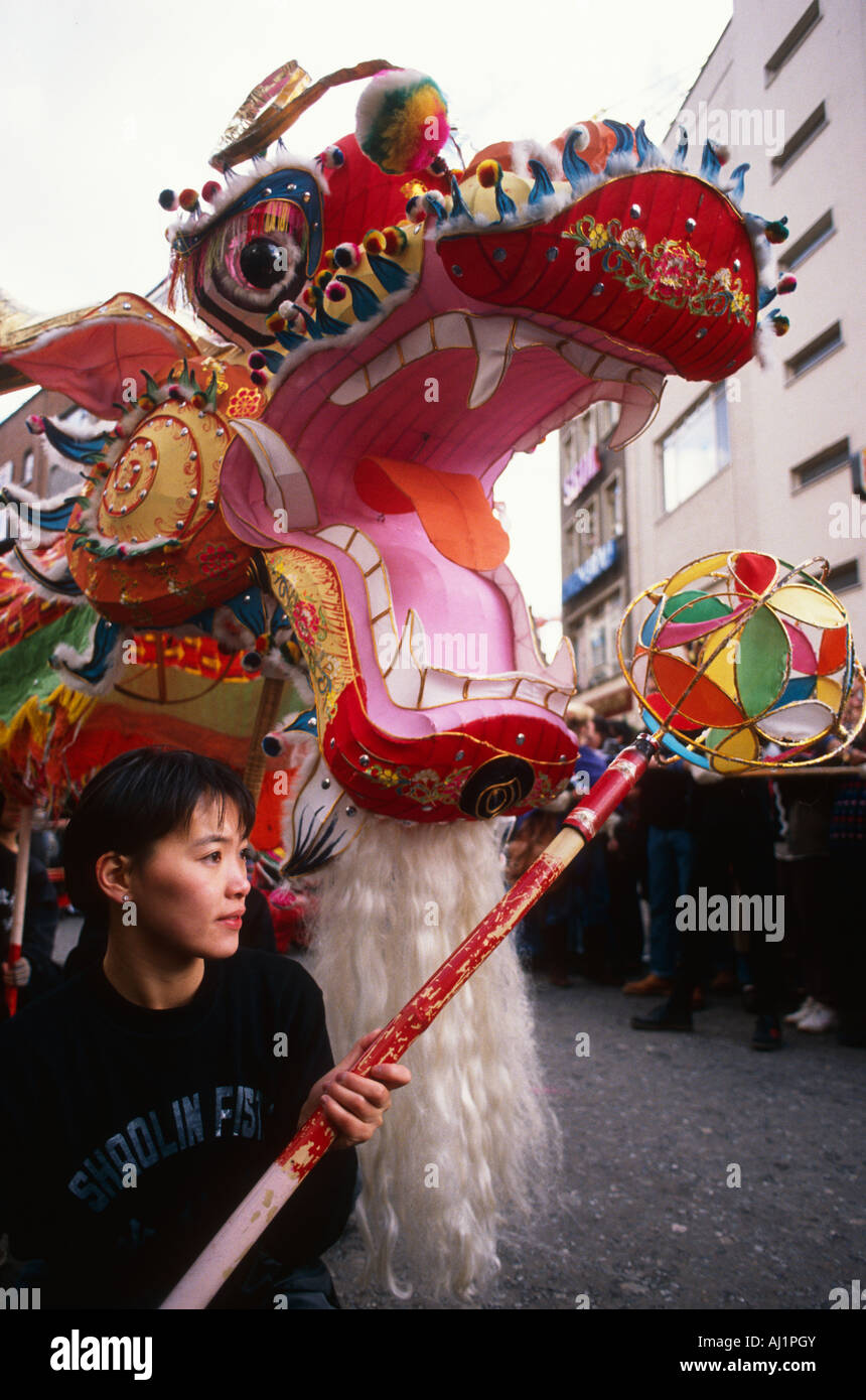 Chinese New Year parade London Stock Photo - Alamy