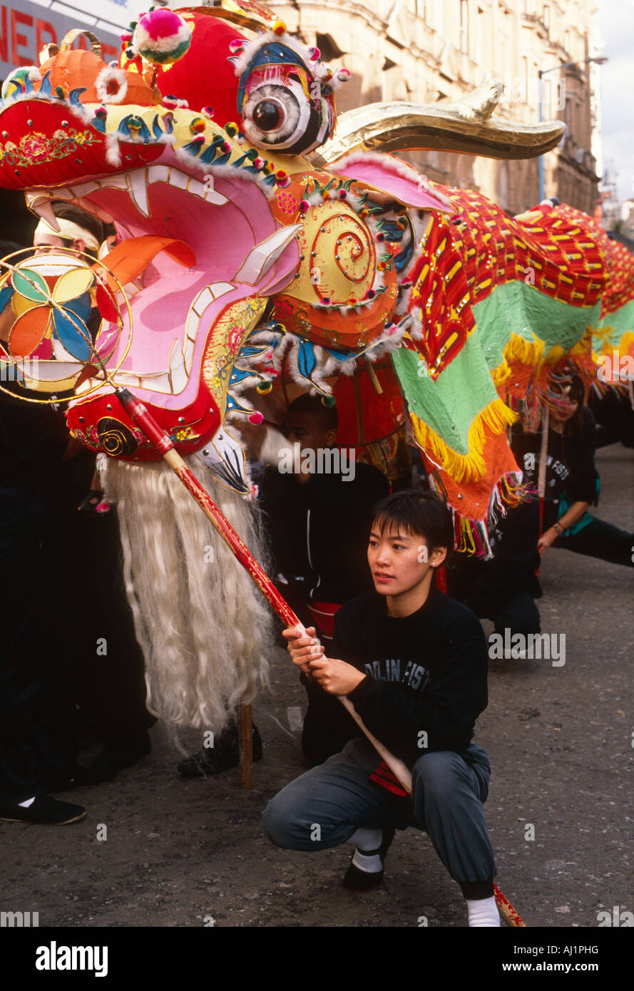 Chinese New Year parade London Stock Photo - Alamy