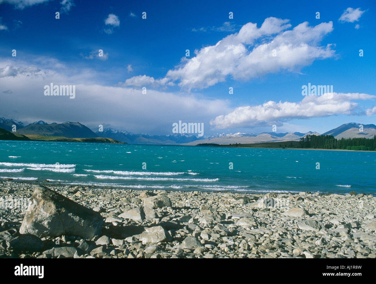 Lake Tekapo ,south island New Zealand Stock Photo - Alamy