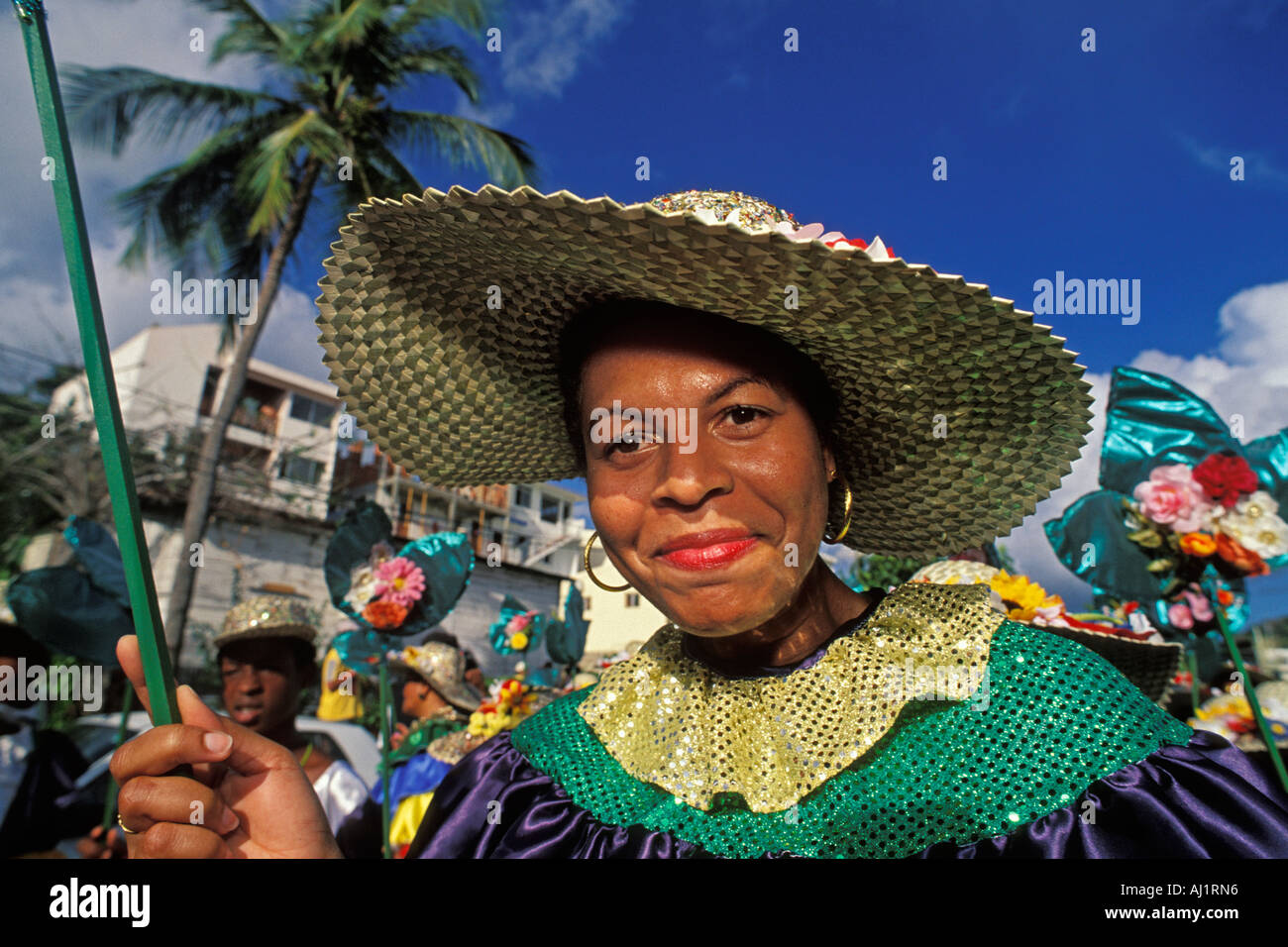 Martinique, Carnaval, Parade Stock Photo Alamy