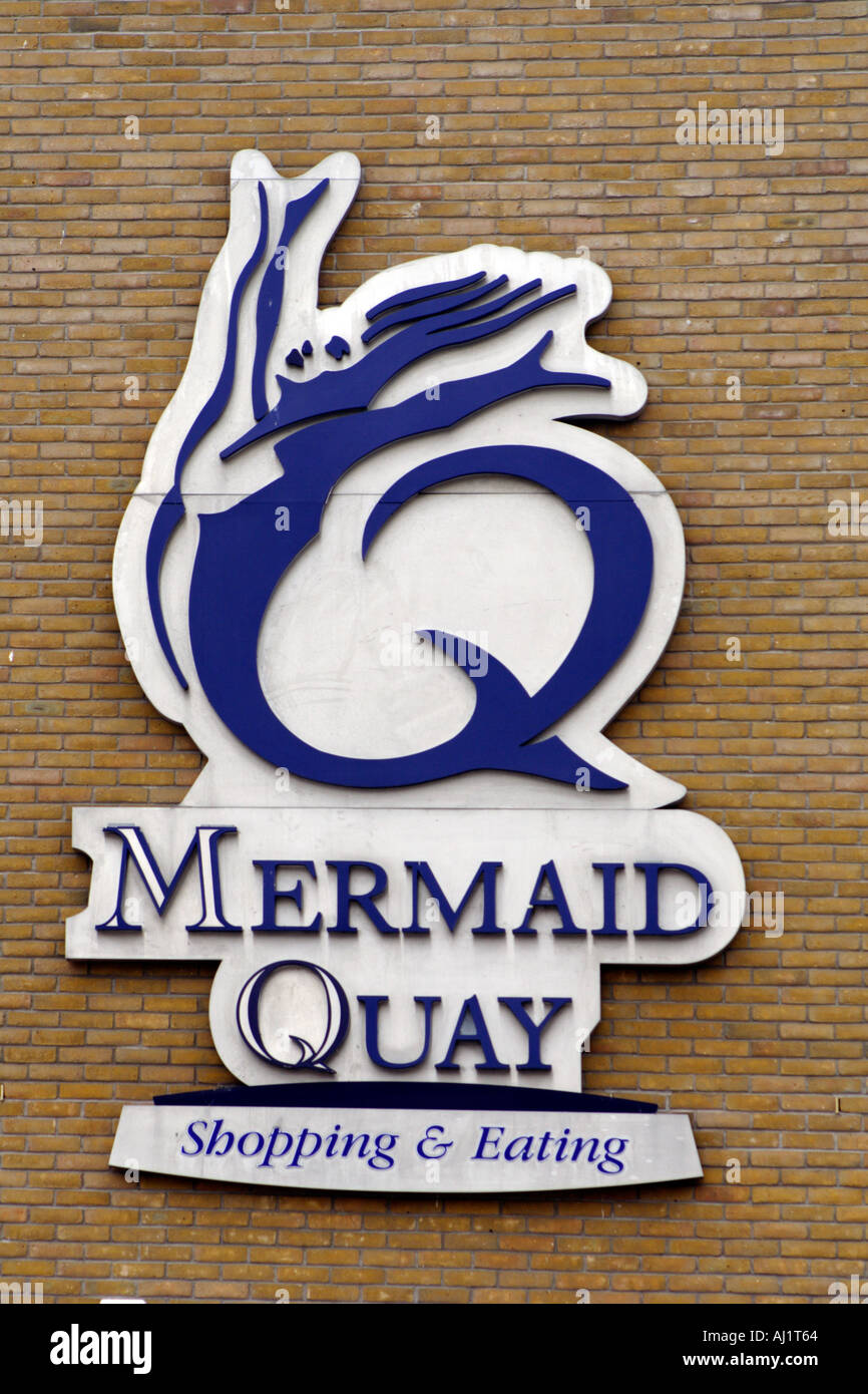 Mermaid Quay Cardiff Bay Cardiff Wales Great Britain Stock Photo
