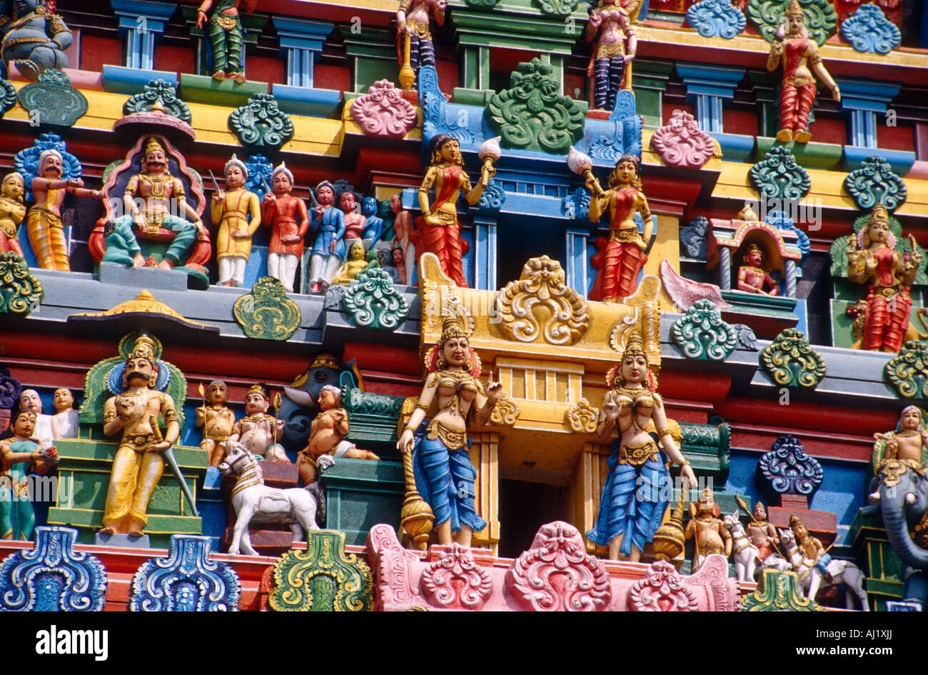 India hindu temple detail hi-res stock photography and images - Alamy
