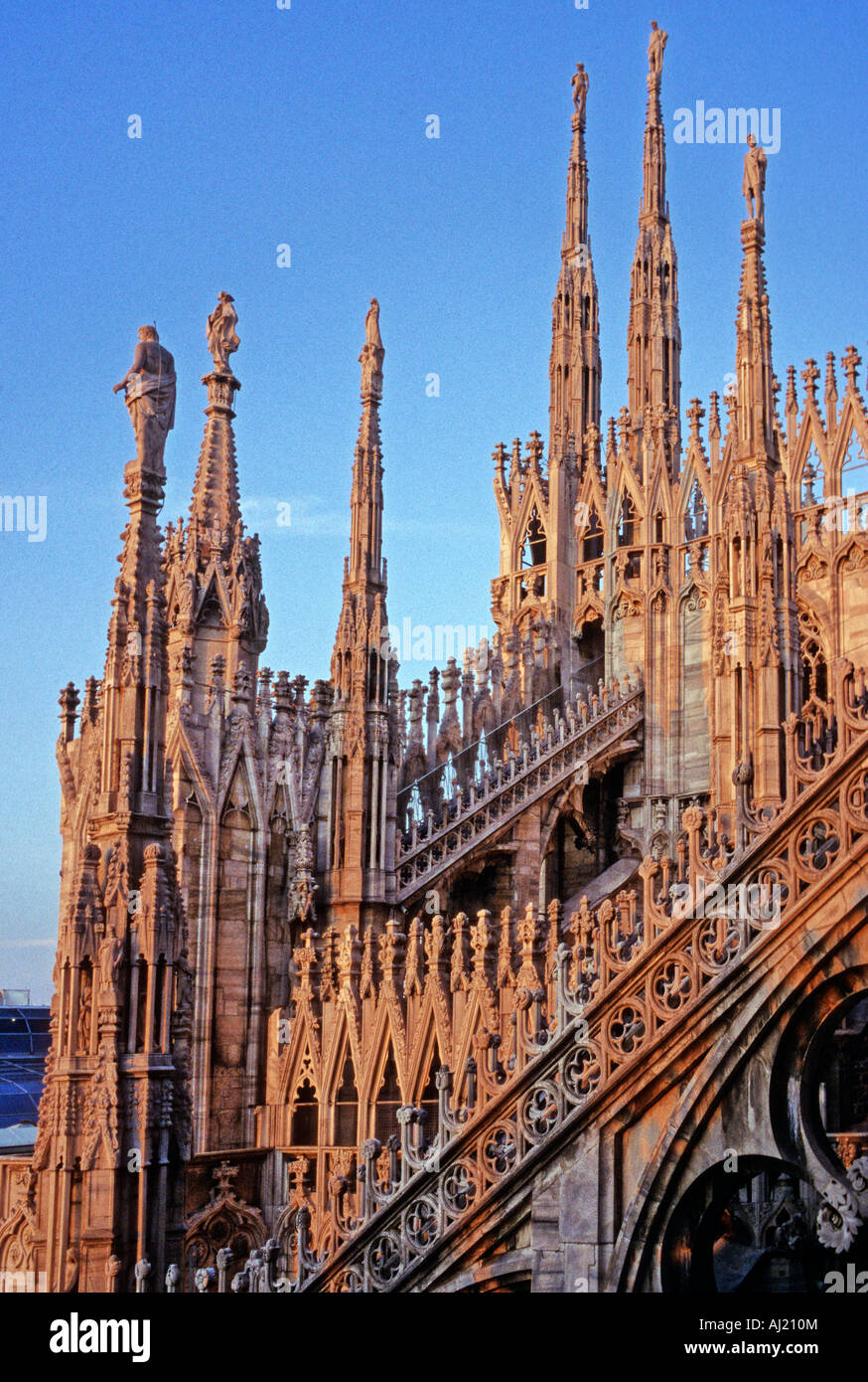 CATHEDRAL MILAN ITALY Stock Photo