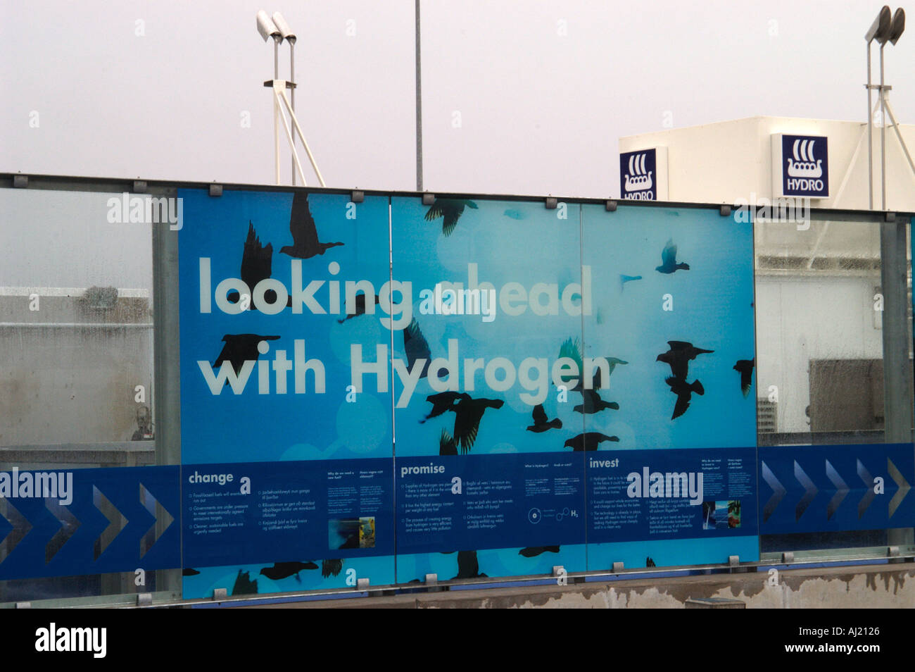 Hydrogen fuel station reykjavik iceland hires stock photography and