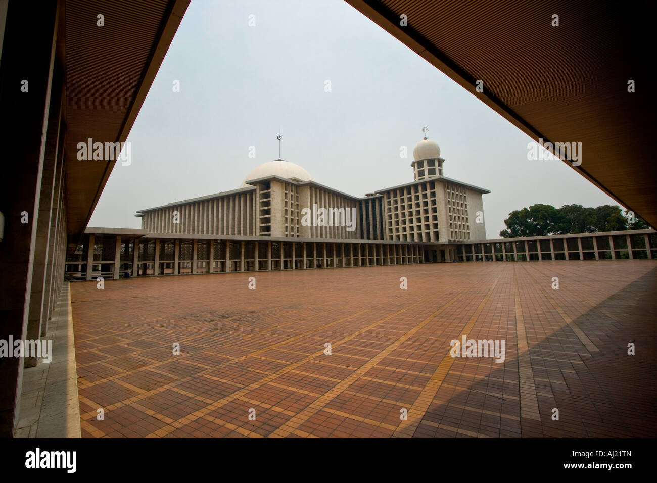 Istiqlal Mosque Jakarta Java Indonesia Stock Photo