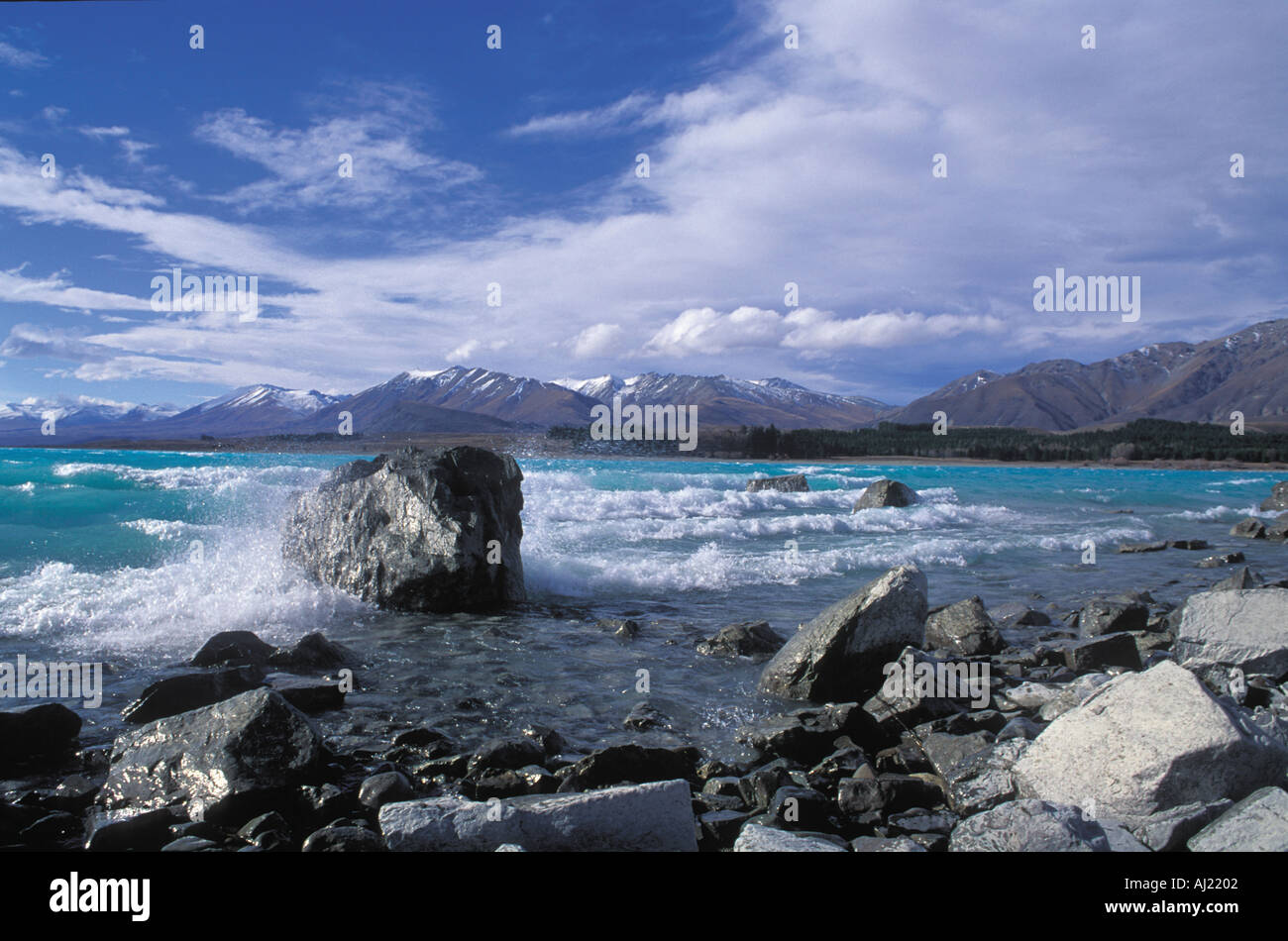Lake Tekapo New Zealand Stock Photo - Alamy