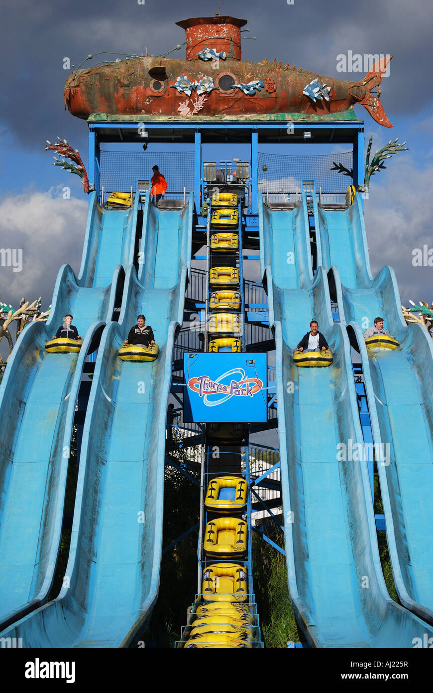 Depth Charge Ride, Neptune's Kingdom, Thorpe Park Theme Park, Chertsey
