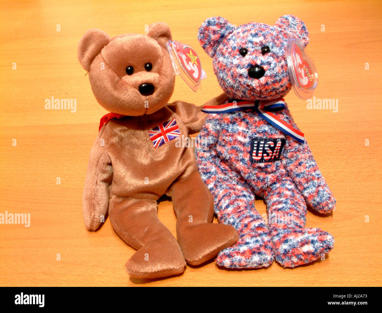 USA and UK Beanie Babies Stock Photo Alamy