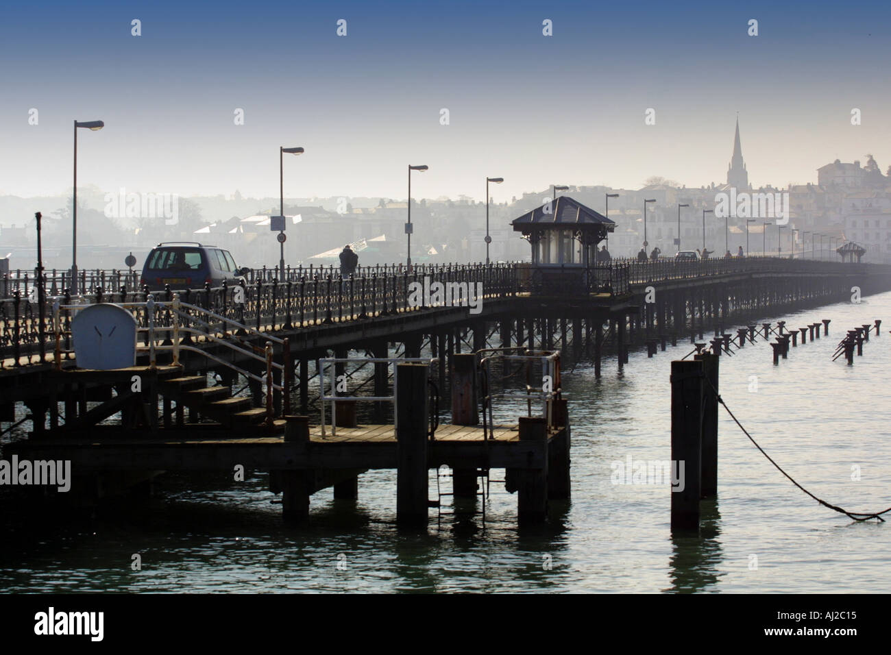 Ryde Pier and Ryde Seafront Isle of Wight England UK Stock Photo Alamy