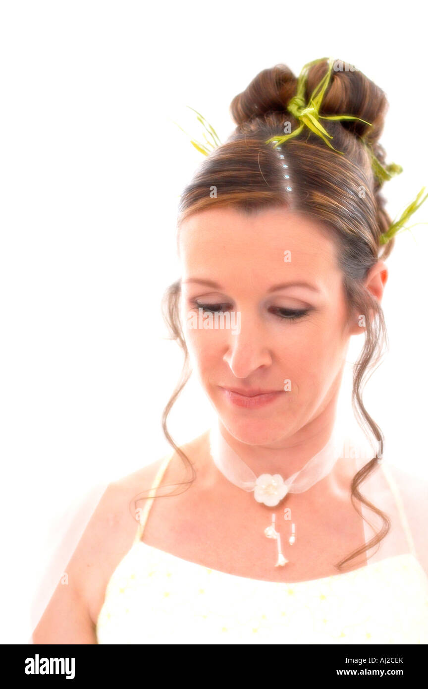 portrait of the bride Stock Photo - Alamy