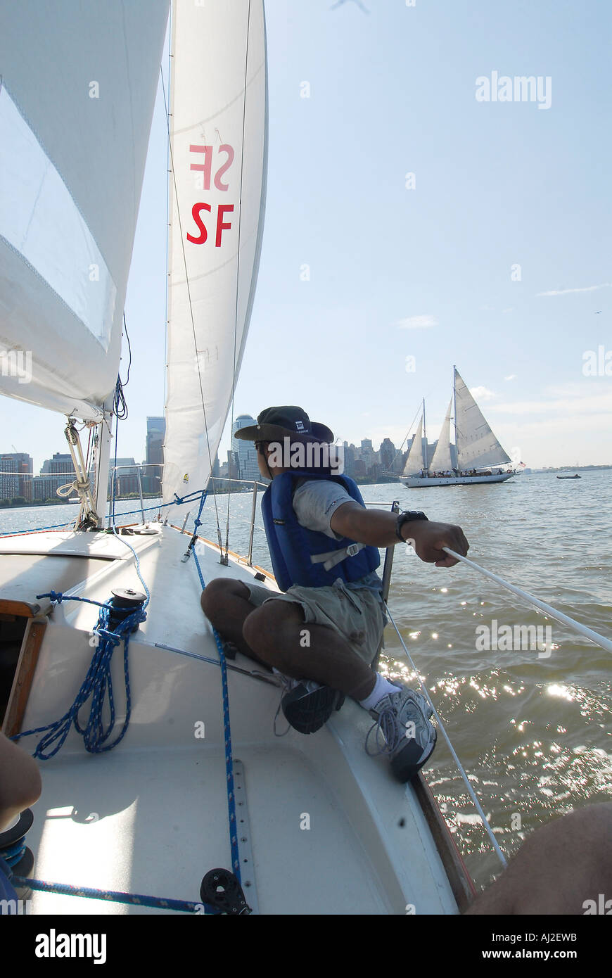 Manhattan Sailing School is the largest and most active sailing school