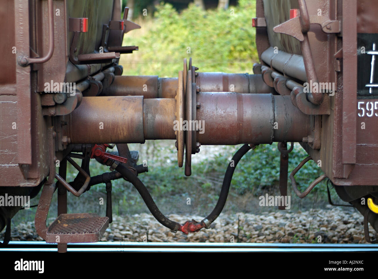 Train buffers hires stock photography and images Alamy