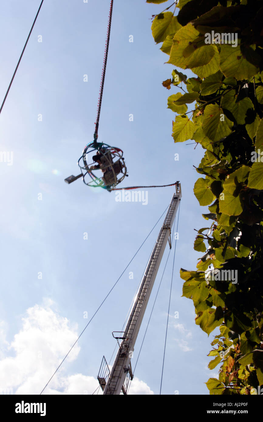 Paris France Tuileries Garden Amusement Park great sling Stock Photo
