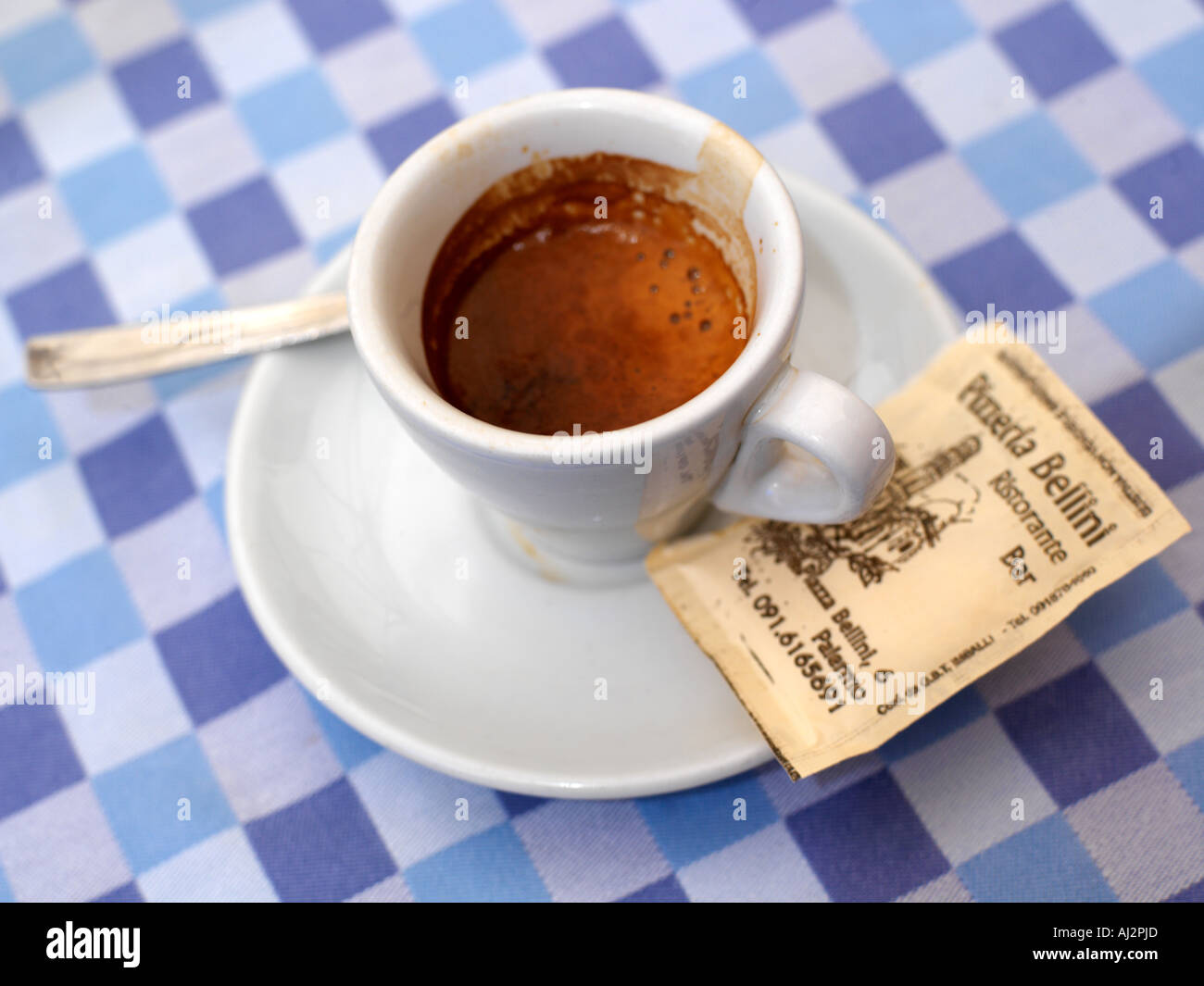Restaurant espresso hi-res stock 