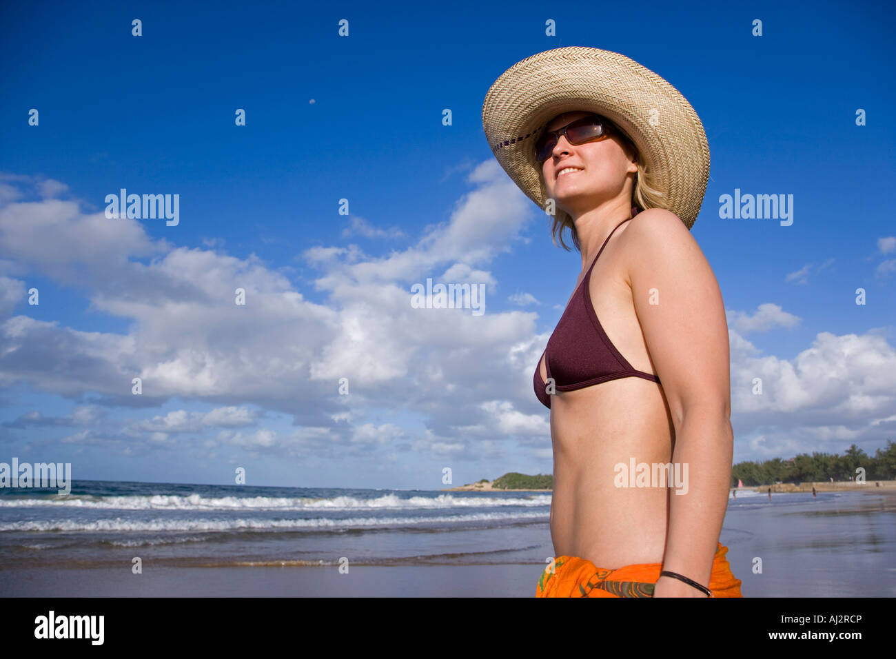 Young Woman In Bikini Sarong Stock Photos & Young Woman In Bikini Sarong  Stock Images - Page 3 - Alamy