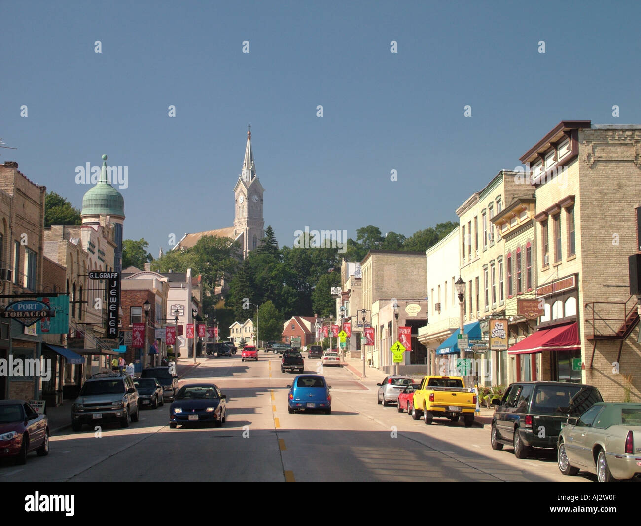 AJD44949, Port Washington, WI, Wisconsin Stock Photo Alamy
